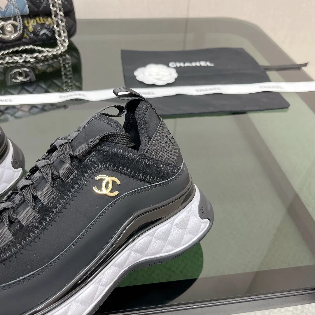👟👟Ex-factory price 480 [High version long-term supply] ⚠️Note: This model has many colors and the market has complete colors. Welcome to consult~CHANEL Chanel Couple Style Xiaoxiang Casual Sports Shoes Dad Shoes Counter Original 1:1, each color is accurately matched, the internal label coding fabric is made of: original imported cow down + imported fabric, the lining is made of: imported breathable flannel, outsole material: original 1:1 molding 3 layers T👟👟Ex-factory price U size: women’s 35-41